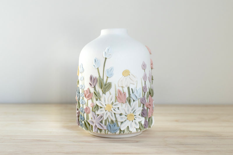 SOLD OUT - Lucy Wildflower Ceramic Bud Vase - Small