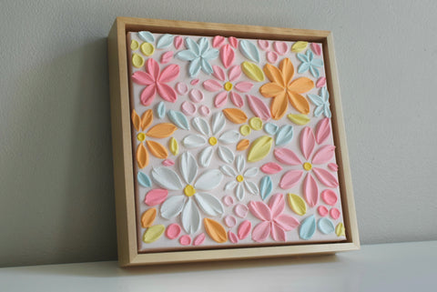 SOLD - Lucy II - 8" x 8" (Framed)