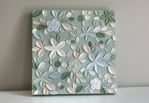 SOLD - Sound of Sunshine - 8" x 8"