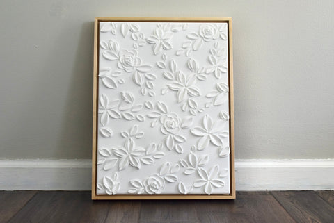 SOLD - Fresh Blooms - 12" x 16" (Framed)