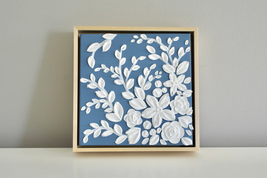 SOLD - Cool Change - 8" x 8" (Framed)