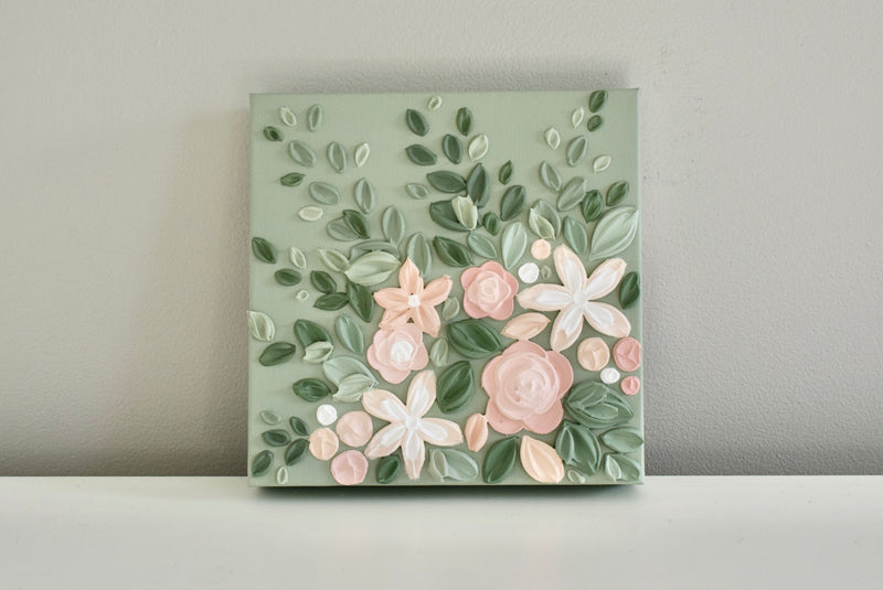 SOLD - Memory Lane - 8" x 8" (Framed or Unframed)