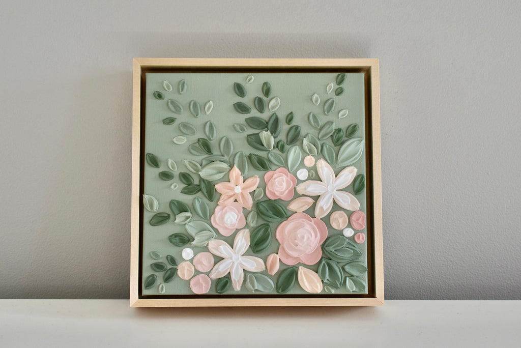 SOLD - Memory Lane - 8" x 8" (Framed or Unframed)