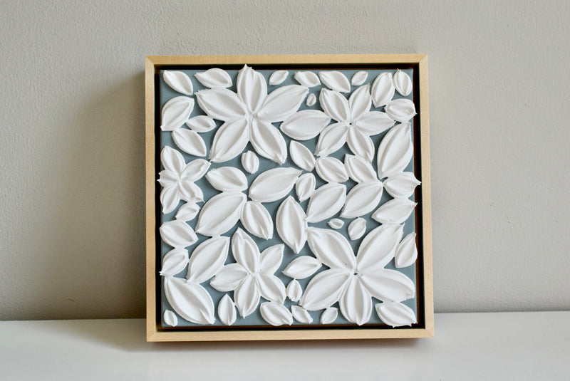 SOLD - Ocean Breeze - 8" x 8" (Framed)
