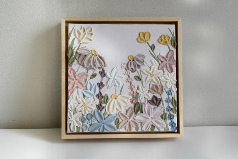 SOLD - Lucy I - 8" x 8" (Framed)