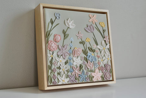 SOLD - Lucy I - 8" x 8" (Framed)