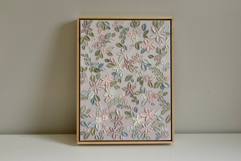 SOLD - Sweet Pea - 12" x 16" (Framed or Unframed)