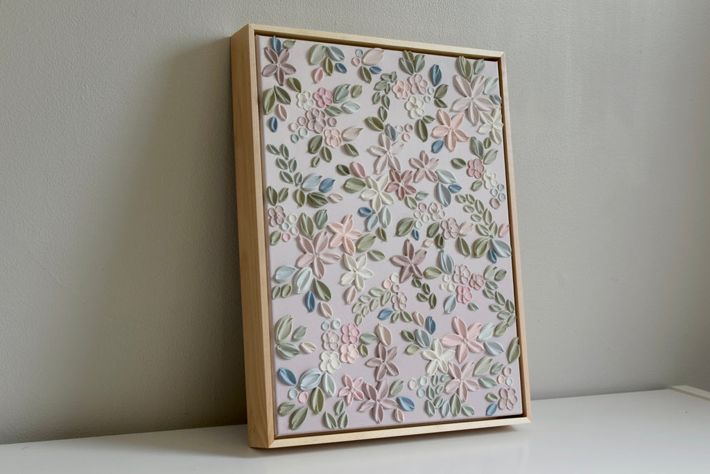 SOLD - Sweet Pea - 12" x 16" (Framed or Unframed)