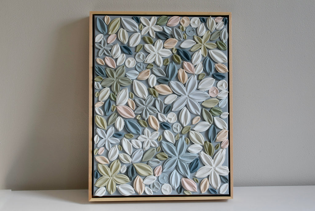 SOLD - Fresh Blooms - 12" x 16" (Framed)