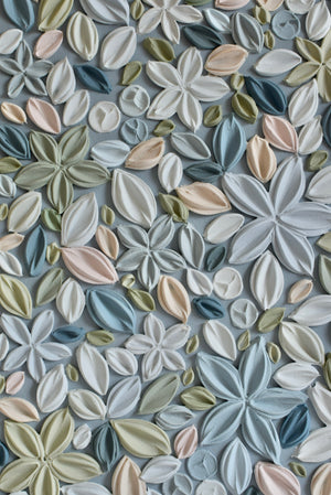 SOLD - Fresh Blooms - 12" x 16" (Framed)