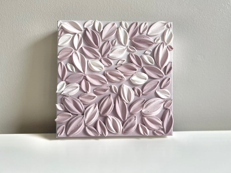SOLD - Soft Violet - 8" x 8" (Framed or Unframed)