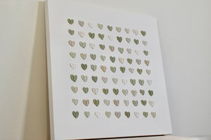 SOLD OUT - Hearts XVI - 24" x 24"