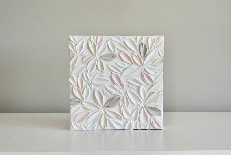 SOLD - Neutral Pink 8" x 8"