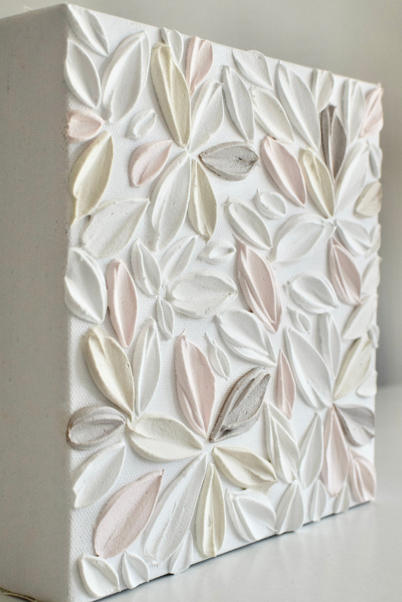 SOLD - Neutral Pink 8" x 8"