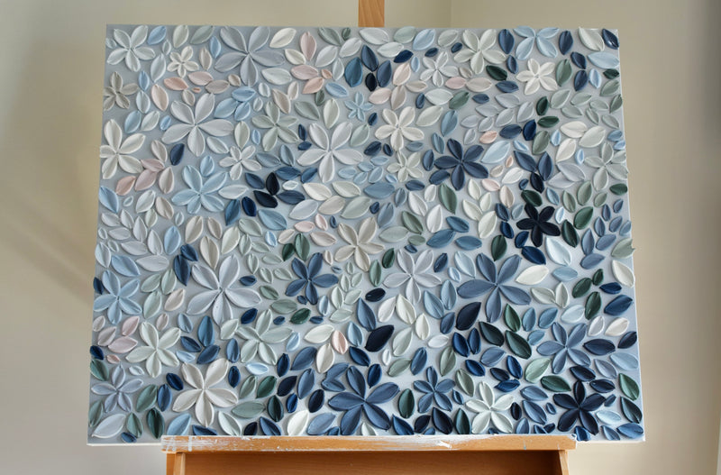 SOLD - Mystic Blues 24" x 30"
