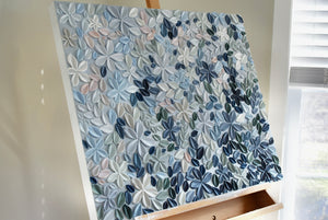 SOLD - Mystic Blues 24" x 30"