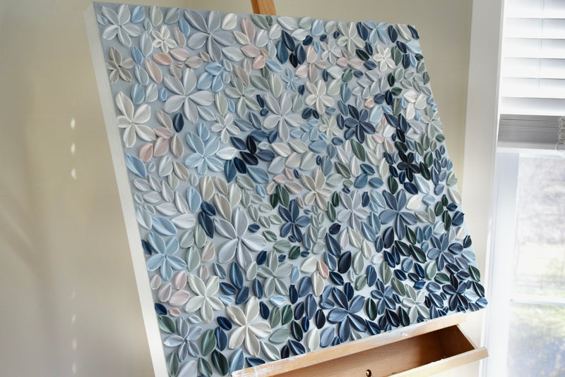 SOLD - Mystic Blues 24" x 30"