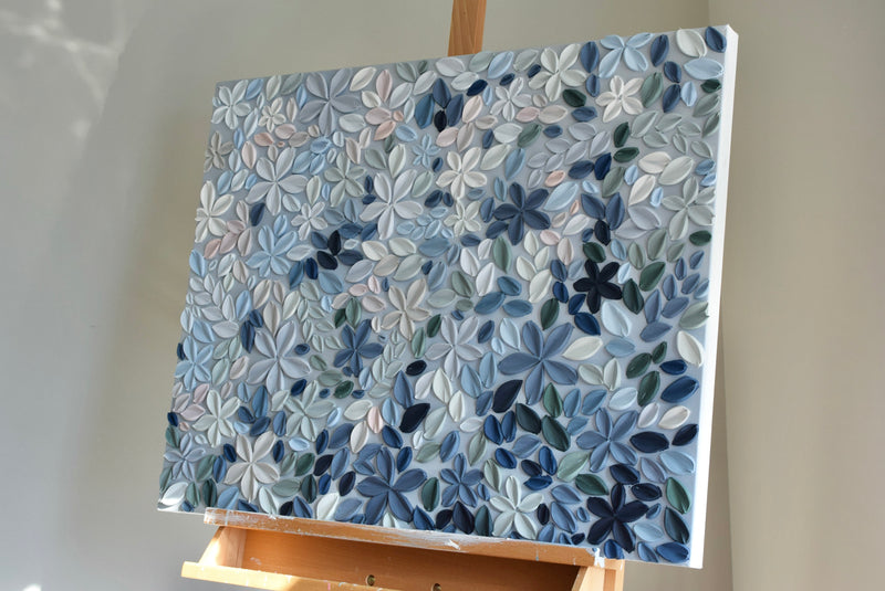 SOLD - Mystic Blues 24" x 30"
