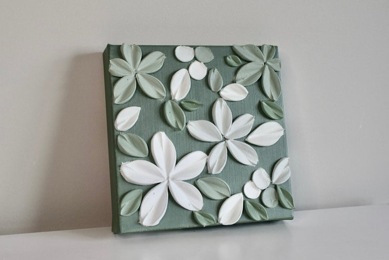 SOLD - Evergreen 8" x 8"