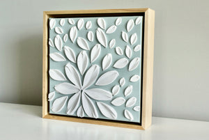 SOLD - Misty Sage 8" x 8" (Framed)