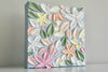 SOLD - Peach Green Tea 8" x 8"