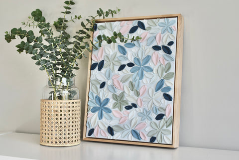 SOLD - Fresh Blooms - 12" x 16" (Framed)