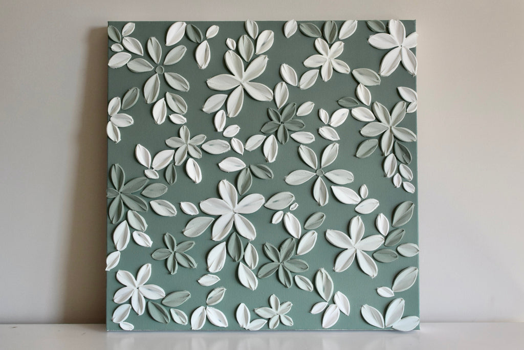 SOLD - Forever Evergreen 20" x 20"
