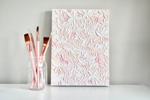 SOLD - Fresh Blooms - 12" x 16" (Framed)