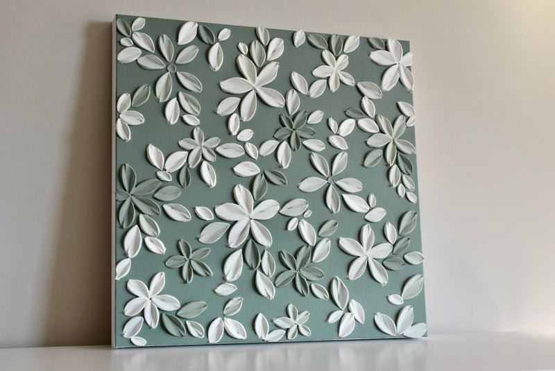 SOLD - Forever Evergreen 20" x 20"