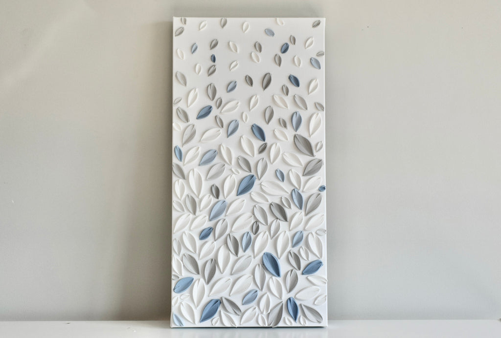 SOLD - Falling Leaves 12" x 24"
