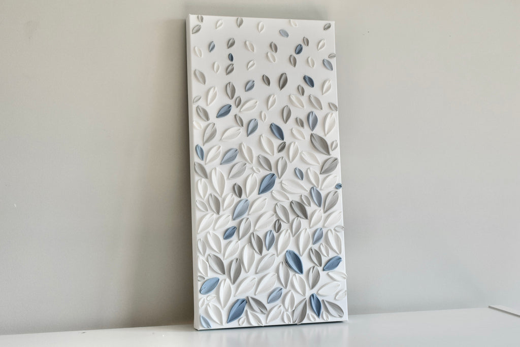 SOLD - Falling Leaves 12" x 24"