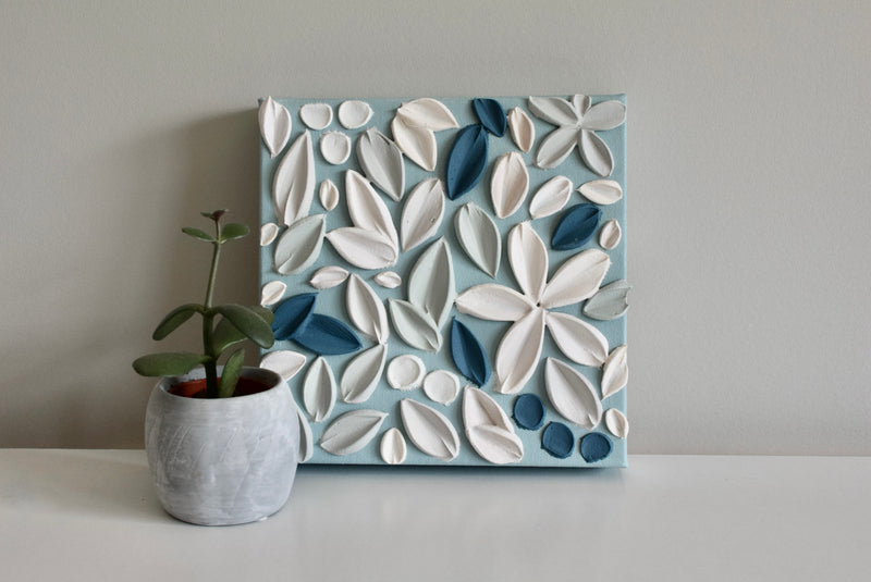 SOLD - Sea Salt 8" x 8"