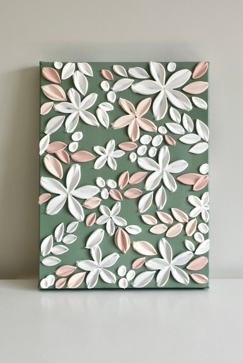 SOLD - Emerald 12" x 16"