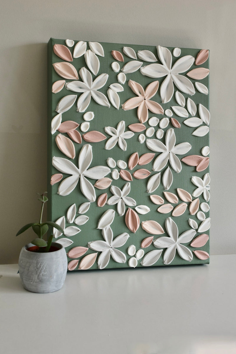 SOLD - Emerald 12" x 16"