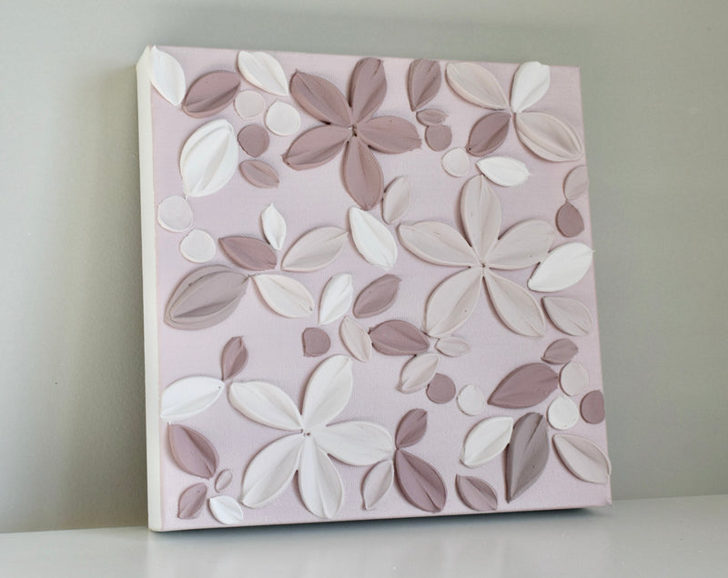 SOLD - Mauve 10" x 10"