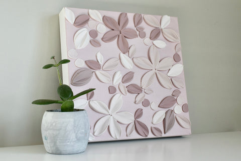 SOLD - Fresh Florals 20" x 20"