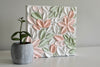SOLD - Peach Green Tea 8" x 8"