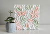 SOLD - Peach Green Tea 8" x 8"