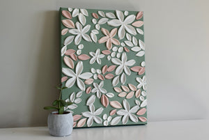 SOLD - Emerald 12" x 16"