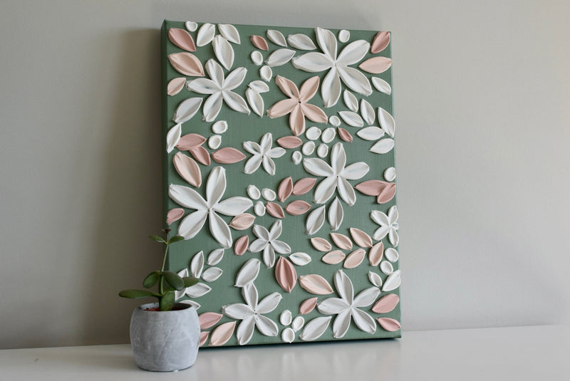 SOLD - Emerald 12" x 16"