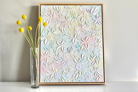 SOLD - Sound of Sunshine - 8" x 8"