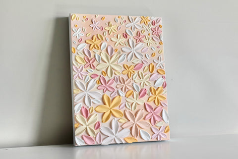 SOLD - Fresh Blooms - 12" x 16" (Framed)