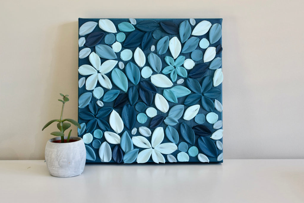 SOLD - Deep Sea 12" x 12"