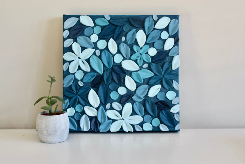 SOLD - Deep Sea 12" x 12"