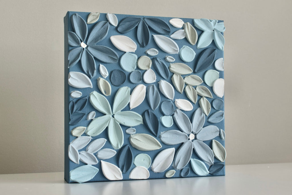 SOLD - Walking In The Wind 8" x 8"