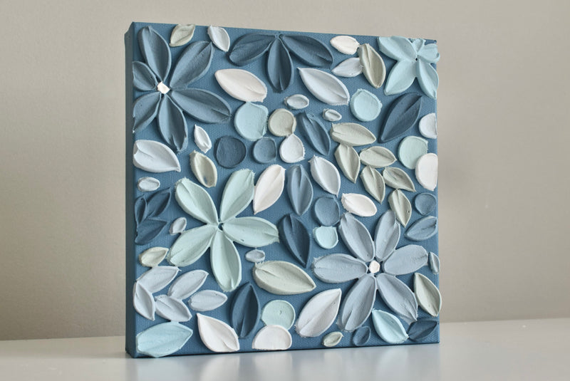 SOLD - Walking In The Wind 8" x 8"