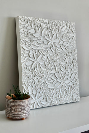 SOLD - Neutral Garden 16" x 20"
