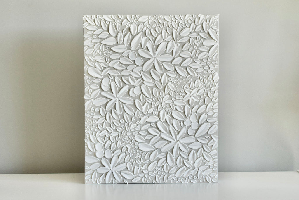 SOLD - Neutral Garden 16" x 20"
