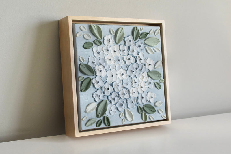 SOLD - Hi Hydrangea 8" x 8" (Framed or Unframed)
