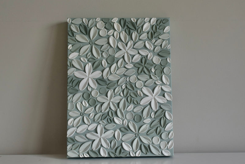 SOLD - Emerald Field 12" x 16"